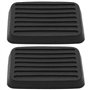 BIAREN Lot de 2 coussinets de pédale de frein et d'embrayage en caoutchouc pour Hyundai I10 Getz Accent Elantra Excel Tiburon Sc