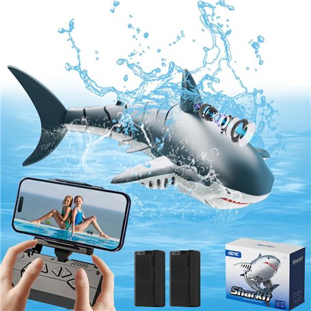OBEST Requin Télécommandé avec HD Caméra