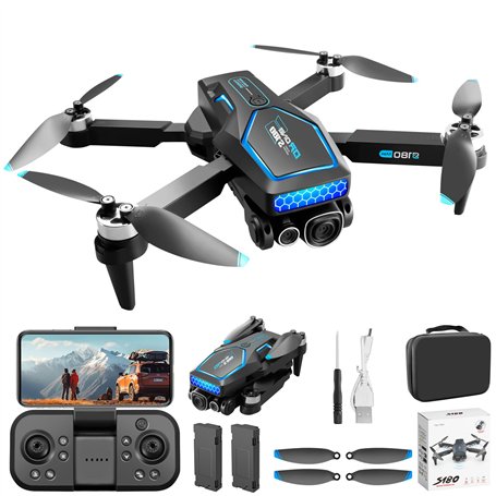 Drone Avec Caméra Enfant 1080P Moteur sans Balais