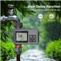 OBEST Une sortie pour ordinateur d'arrosage, retardateur de pluie, manuel, arrosage automatique, minuterie de robinet programmab
