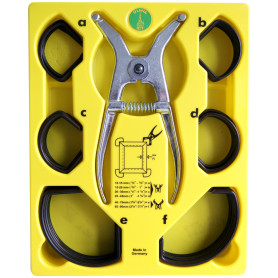 Ulmia 173 Kit complet de crampons de serrage avec pince Ulmia 173 Kit complet de crampons de serrage avec pince