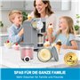 Lot de 2 bacs à glace Creami Deluxe pour sorbetière Ninja Creami NC700 et NC701 Series - Sans BPA - Passe au lave-vaisselle