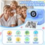 Subtail Appareil Photo Instantané Enfant - 2.4 Écran Appareil Photo Numérique Enfant avec Mode Selfie et Carte 32GB et Papier d'