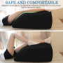 WANDGU Coussin De Rehausse des Jambes Gonflable: Coussin Repose-Pieds Gonflable pour Le Voyage, Coussin en Coin Ergonomique pour