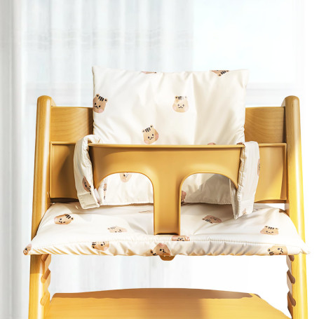 WANDGU Coussin Chaise Haute Bebe: Coussin Compatible avec Stokke Tripp Trapp pour un Nettoyage Facile Détachable