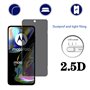 YIFNTANG [2 Pièces] Verre Trempé Anti-espion pour Motorola Moto G82/Edge (2022),9H Dureté, Anti Rayures,Sans Bulles,Privacy Prot