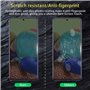 2pcs Verre Trempé Anti Espion pour Samsung Galaxy A71, Privacy Film de Protection en Verre Trempé, Écran Anti-rayures, Anti-empr