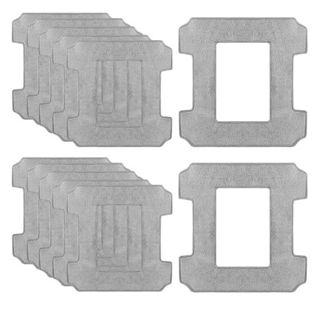 12 Pièces pour Ecovacs Winbot W1 Pro/W1/W2 Omni/W2 Kit de remplacement