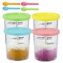 4 Pièces Pot pour Ninja Creamy Deluxe