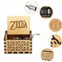 Cuzit The Legend of Zelda Boîte à musique en bois à manivelle Musique du film