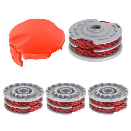 CHIHOLEN 4 bobines de fil compatibles avec Flymo FLY021/513937190