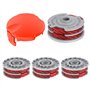 CHIHOLEN 4 bobines de fil compatibles avec Flymo FLY021/513937190