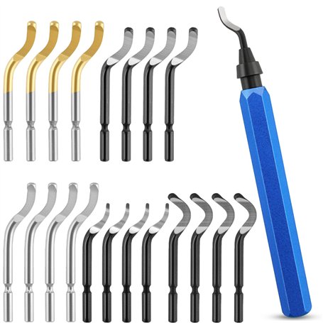 Foydream 21 pièces Ebavureur Cuivre