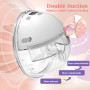 Breast Pump Electric Main Libre avec 2 Boucles de Réglage de Soutien-Go