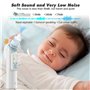 YSWOVUO Aspirateur Nasal Bebe Électrique avec 5 Niveaux D'Aspiration, Electrique Mouche Bebe avec Écran, Rechargeable avec 3 Emb