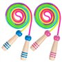 Lot de 2 cordes à sauter réglables pour enfants