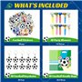 YAMAIDUO 120 Pièces Kit Football Pinata Anniversaire Garçon, Decoration Anniversaire Foot Sachet Anniversaire Enfant pour Pinata