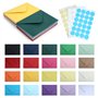 Strehknewen 60 Enveloppes colorées