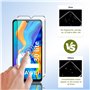 Widrt 3+3 Pièces Verre Trempé pour Huawei P30 Lite, 3 Pièces Verre Trempé Film Protection écran et 3 Pièces Caméra Arrière Prote