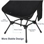 Diealles Shine Chaise de Camping Pliable, Ultra Légère Chaise de Plage avec Sac de Transport, Chaise de Pêche Pliante pour Rando