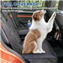 Sporgo Couverture pour chien de voiture pour banquette arrière : imperméable pour chien, housse de siège de voiture, antidérapan