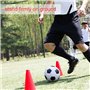 DEWIN 10Pcs Cone de Signalisation, Slalom Cônes Accessoires de Support de Marqueur Plastique pour Cônes d'entraînement de Footba