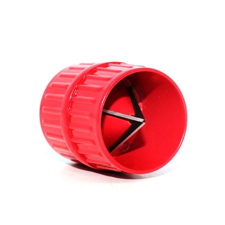 PEAK-EU Ébavureur pour Tubes AvecLames en Acier Trempé Lame Durable