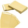 50 Pcs Sachet Papier Kraft Pochette Cadeau