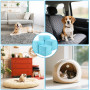 Zosenyer 100 Pièces Alaise pour Chien, 60 × 60cm Tapis Absorbant Chien, Tapis de Propreté Bebe avec 6 Couches de Conception Etan