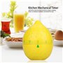 Minuteur de Cuisine en Forme de Citron Nouveauté Mignon Minuterie de Cuisine Minuterie Manuelle Rotation Minuterie Outil de Cuis