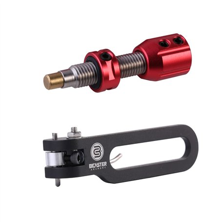 BICASTER Tir à l'arc Coussin Piston + Repose-flèche Magnétique Réglable - 1 Set