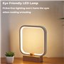 Lampe de table LED en bois, 3 couleurs de température, veilleuse de chambre à coucher, éclairage LED à intensité variable, petit