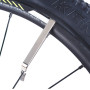 3pcs Levier de Pneu de Vélo Cuillère de Leviers de Pneu Acier Inoxydable Démonte Pneu de Vélo Métal Levier Démonte-Pneu Pelle Ti