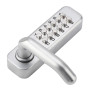 1-11 Chiffres Clavier Serrure De Porte Bouton Poussoir Serrure CodéE Pas De Puissance Combinaison Clé Bouton Serrure En Alliage