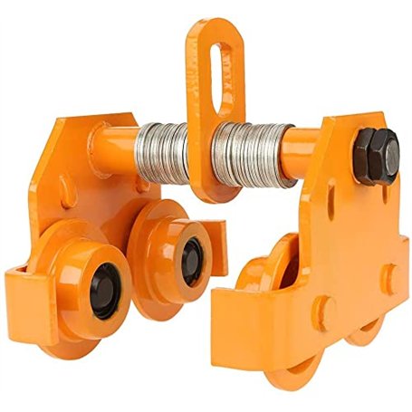 Chariot de palan Chariot Porte Palan expédier en acier inoxydable chariot pour palan 1t Largeur et inclinaison réglables