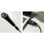 DSD TECH SH-AU20A Câble USB vers XLR pour microphones dynamiques tels que Shure (5.9FT)