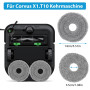 Figarge Ecovacs Deebot t20 Omni Lot de 6 chiffons de nettoyage interchangeables compatibles avec Ecovacs Deebot t20 Omni
