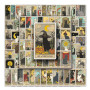 78 Pièces Tarot Vintage Autocollants Retro Stickers set,Vintage Stickers Vintage Autocollants Pour DIY,Décoration d'album Person