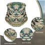 Lot de 6 masques bandana respirants pour la protection en plein air Lavable Réutilisable Masque facial Protection contre la pous