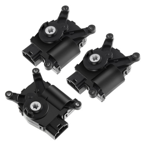 Stellelement Lot de 3 clapet de climatisation compatible avec Q3 Altea 5P Leon Octavai II 1Z3 EOS Golf V VI 1K 5K 2003-2019 1K09