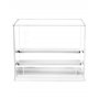 QWORK® Boîte de présentation en Acrylique , boîte en Acrylique Transparent , vitrine pour Figurines , pour la Protection et Le S