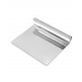 QWORK® spatule à pâte, grattoir de cuisine, gadget de cuisine, 14 X 12 cm, inox