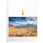 QWORK® 30 Pack Pochette Photo A4 Transparentes, 120 Pochettes pour Photos 15x10cm, 11 Trous pour Reliure à Anneaux 2/3/4, Protec