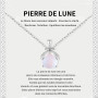 AOOTUERL Pierre De Lune Collier