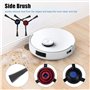 14 Remplacement Accessoires pour Ecovacs Deebot T30 Omni T30 Pro Omni T30s pour Yeedi M12 Pro+, 1 Brosse Principale 2 Sacs à pou