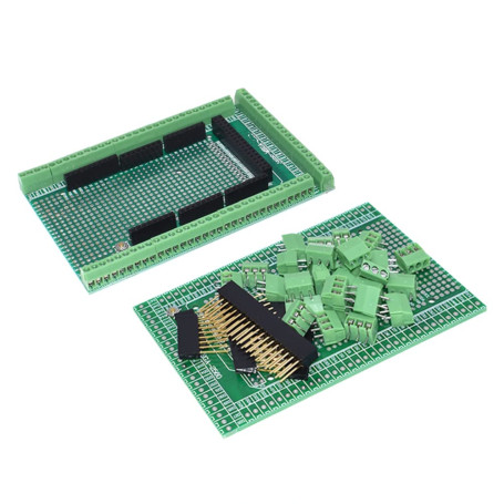 Fasizi Broches PCB double face non soudées version prototype bornier à vis Shield Board Kit