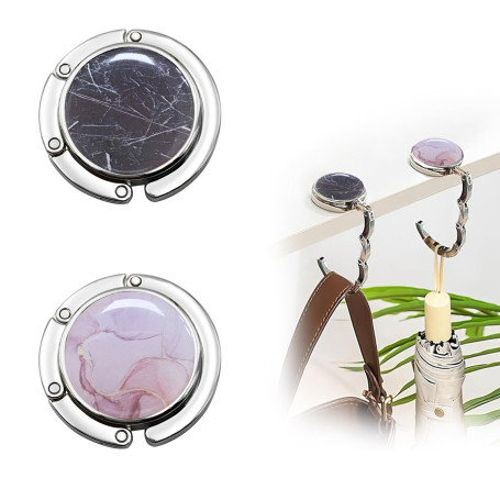 2X Crochet de Sac à Main