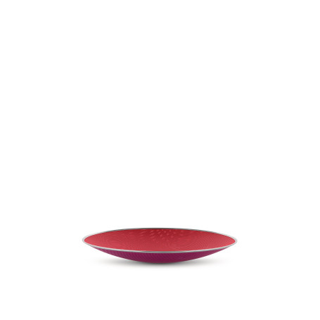 Alessi Cohncave SC01/33 - Centre de Table Design Ajouré en Acier Coloré avec Résine Epoxy
