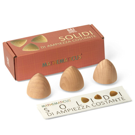 Mathematicus - Solides d'amplitude constante basés sur Le Triangle de Reuleaux (Jeu de mathématiques pédagogiques scientifiques