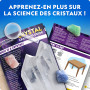 NATIONAL GEOGRAPHIC Mega Kit de Culture de Cristaux pour Enfants – Faites Pousser 6 Cristaux avec Support Lumineux, Cadeau Scien